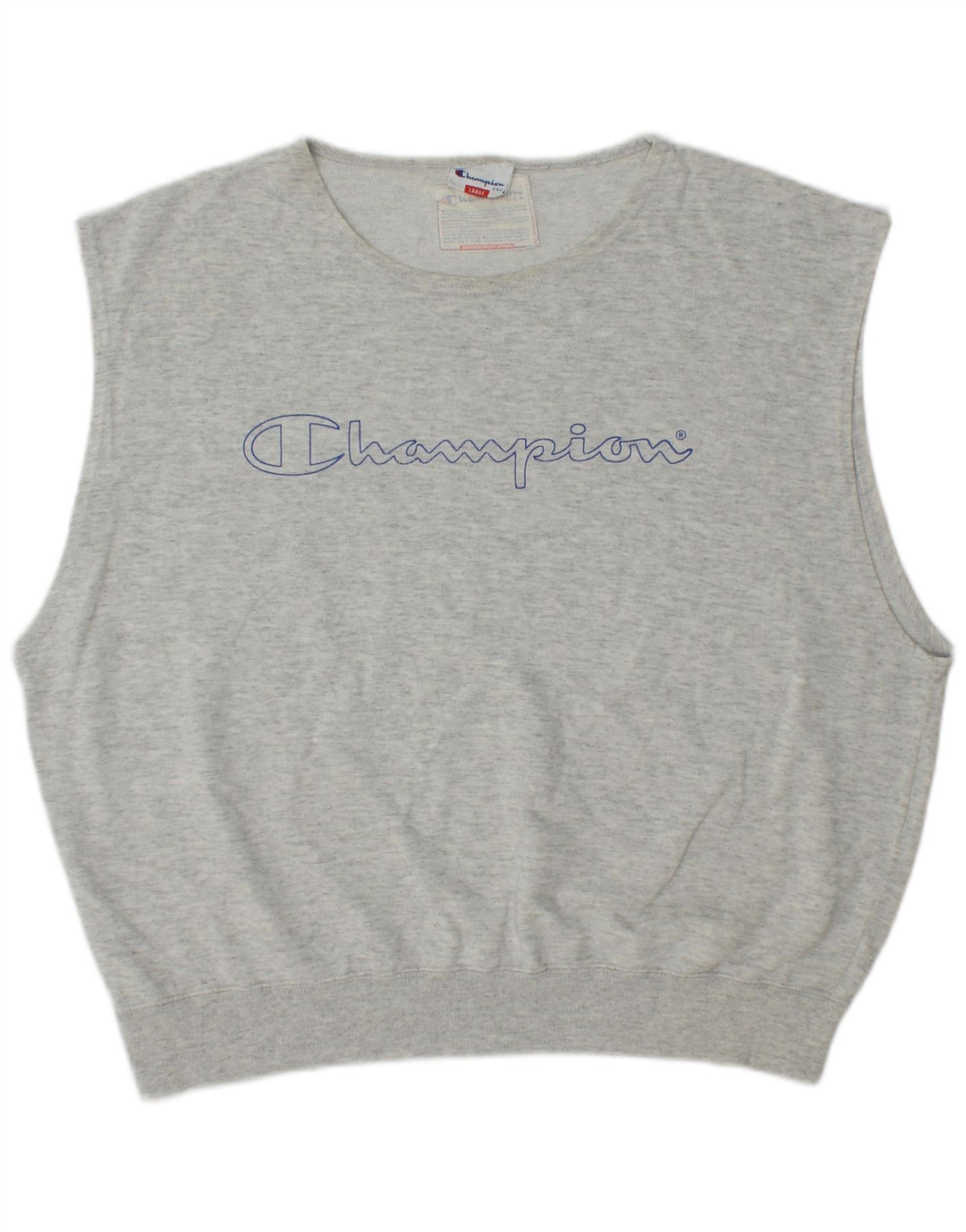 Damska bluza Champion Oversized Graphic Jumper UK 16, duża, szara