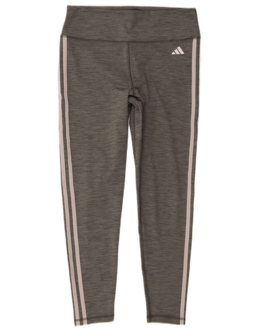 Legginsy damskie Adidas UK 16/18, duże, szare, poliestrowe