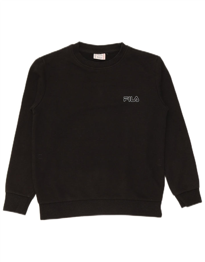 Bluza chłopięca Fila 11-12 lat, czarna, bawełniana