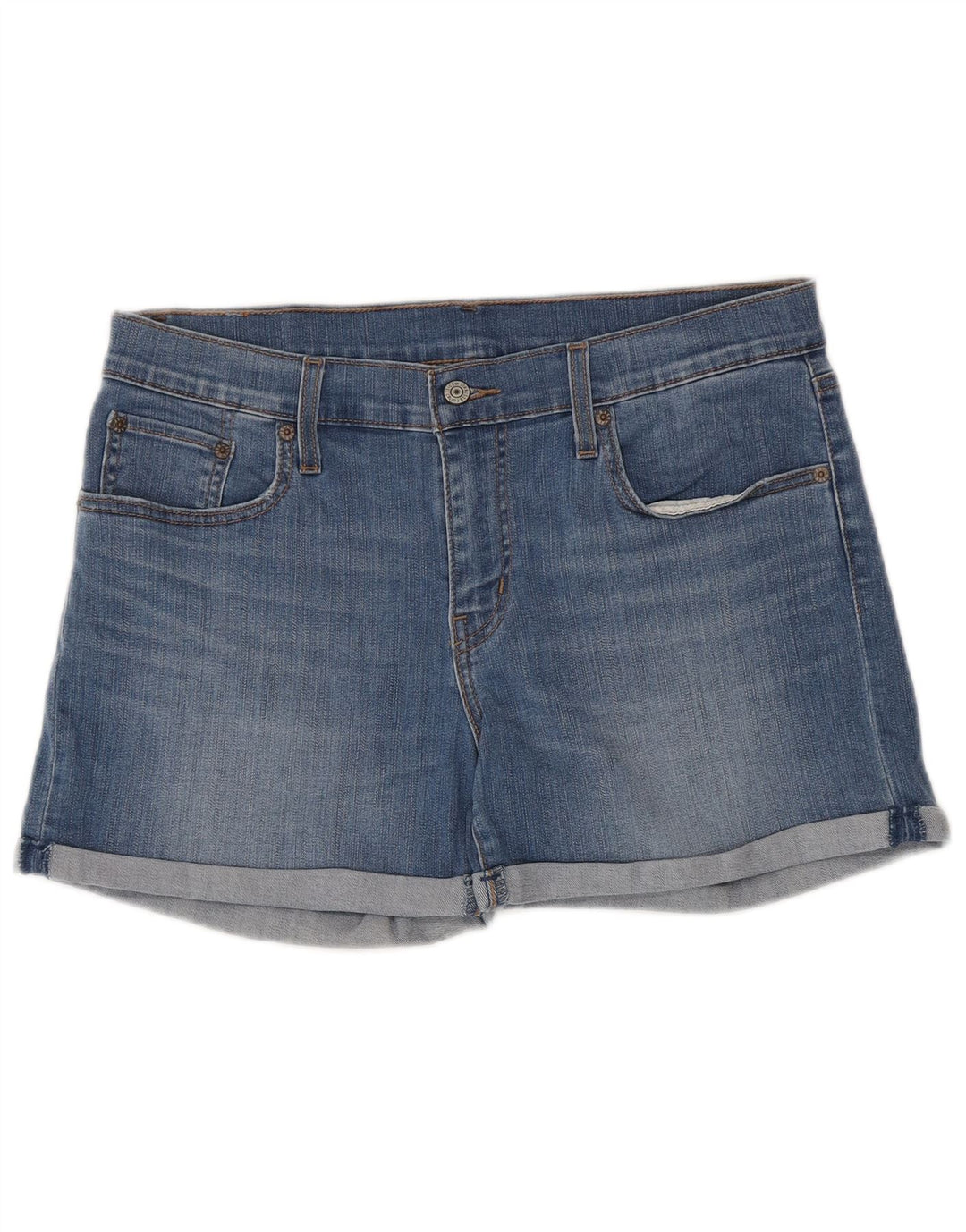 Damskie spodenki jeansowe Levi's W31, duże, niebieskie, bawełniane