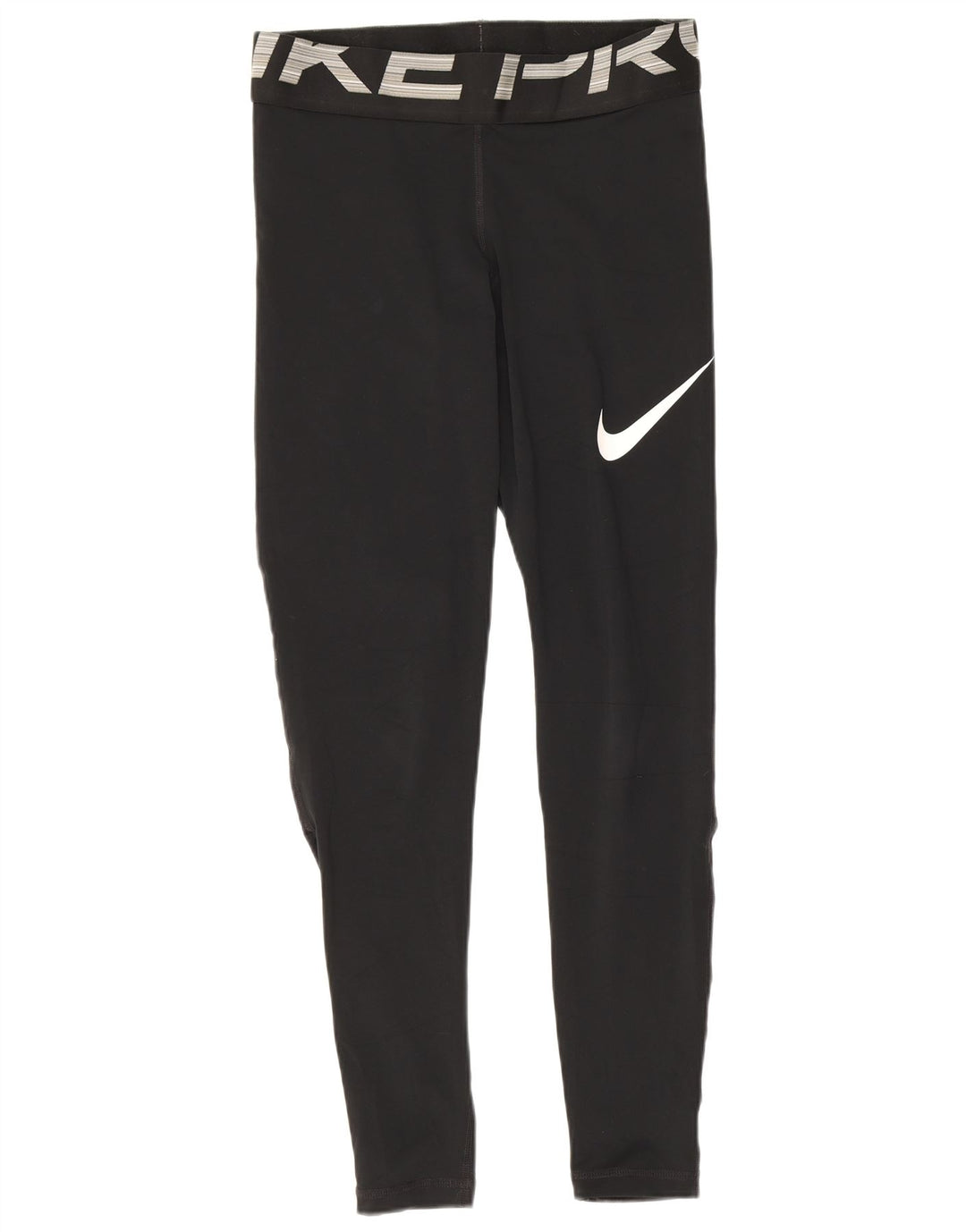 Damskie legginsy Nike Dri Fit Graphic UK 8, małe, czarne, poliestrowe