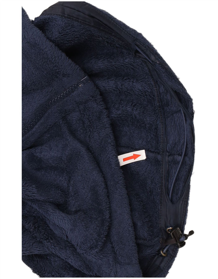 Damska kurtka polarowa The North Face UK 18 XL, granatowa, poliestrowa