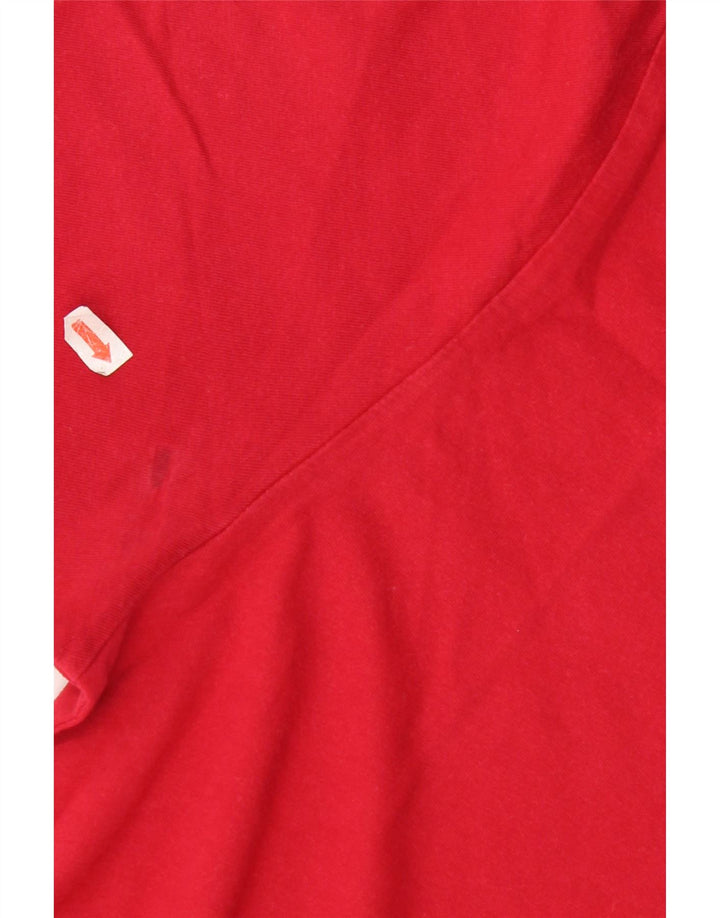 Męski T-shirt z grafiką Jordan, mały, czerwony