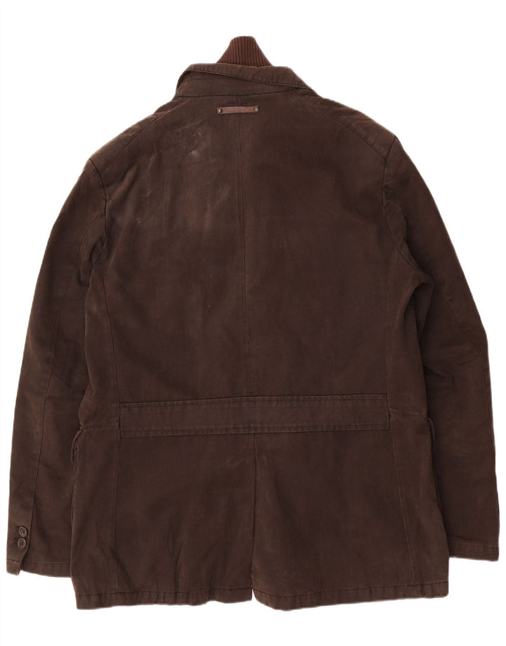 Męska kurtka użytkowa Marlboro Classics EU 56 3XL, bawełna khaki