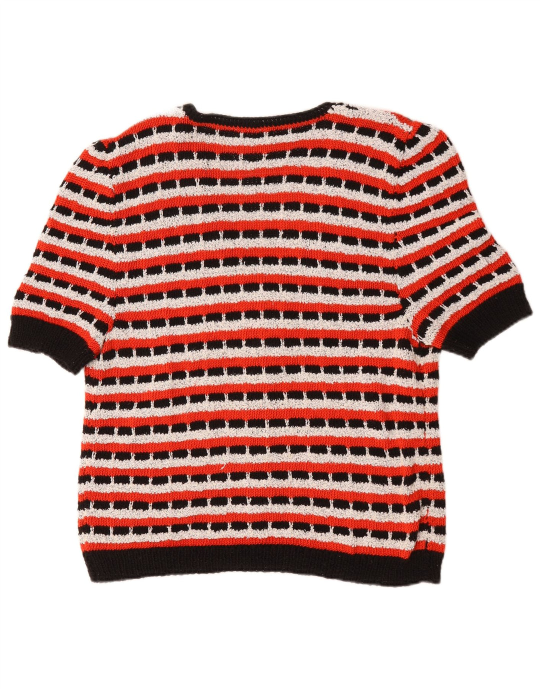 Sweter damski w stylu vintage, UK 14, w średnie, wielokolorowe paski