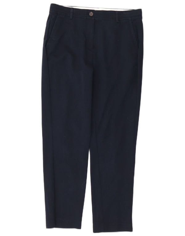 Spodnie damskie Tommy Hilfiger Slim Chino Medium W30 L26 Granatowa bawełna