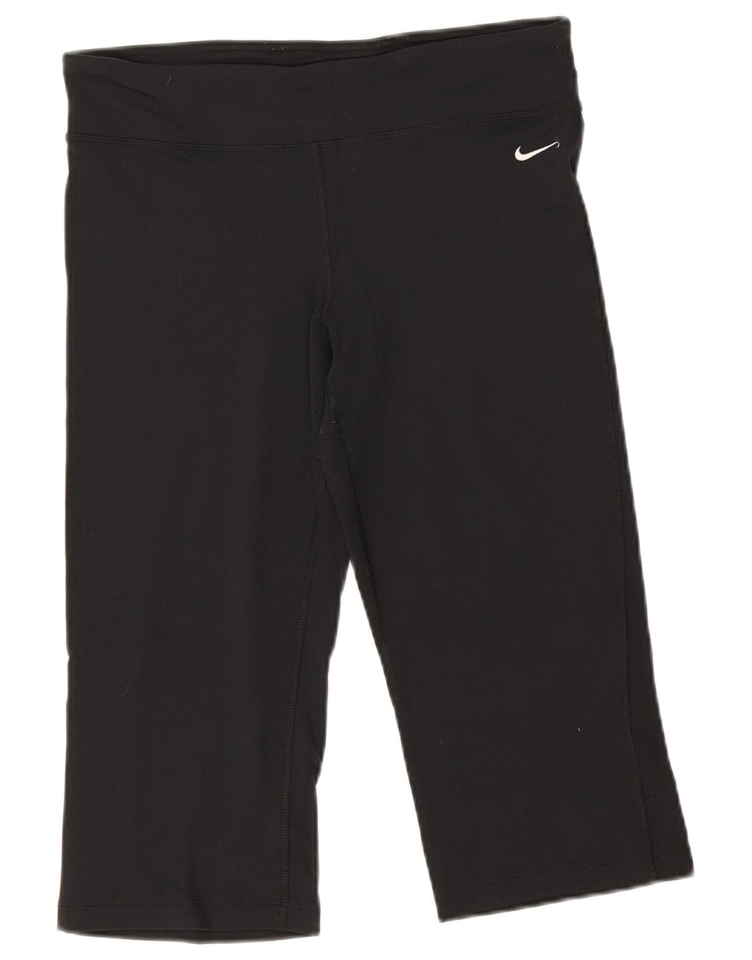 Damskie legginsy Nike Dri Fit Capri UK 14, średni czarny nylon