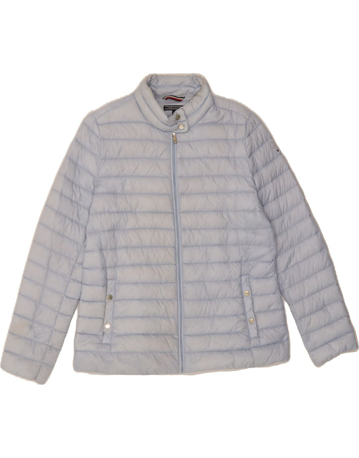 TOMMY HILFIGER Girls Padded Jacket 14-15 Years 2XL Blue Polyamide Vintage Tommy Hilfiger and Second-Hand Tommy Hilfiger from Messina Hembry 