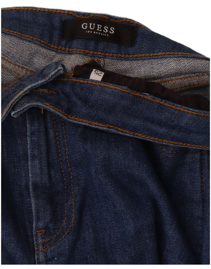 Jeansy damskie Guess Bootcut W25 L32 Niebieskie