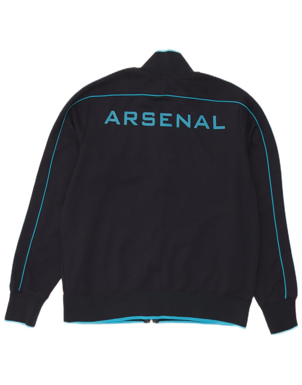Męska bluza dresowa Nike Arsenal Graphic z dużym granatowym blokiem kolorów