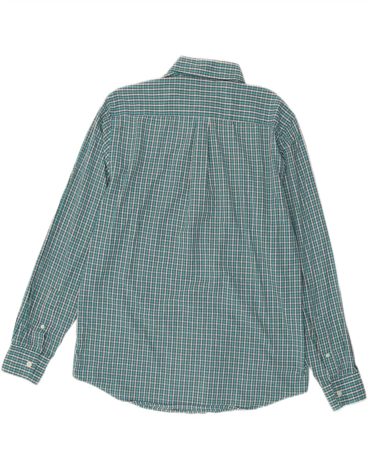 Męska koszula flanelowa Dockers w średnią zieloną kratkę