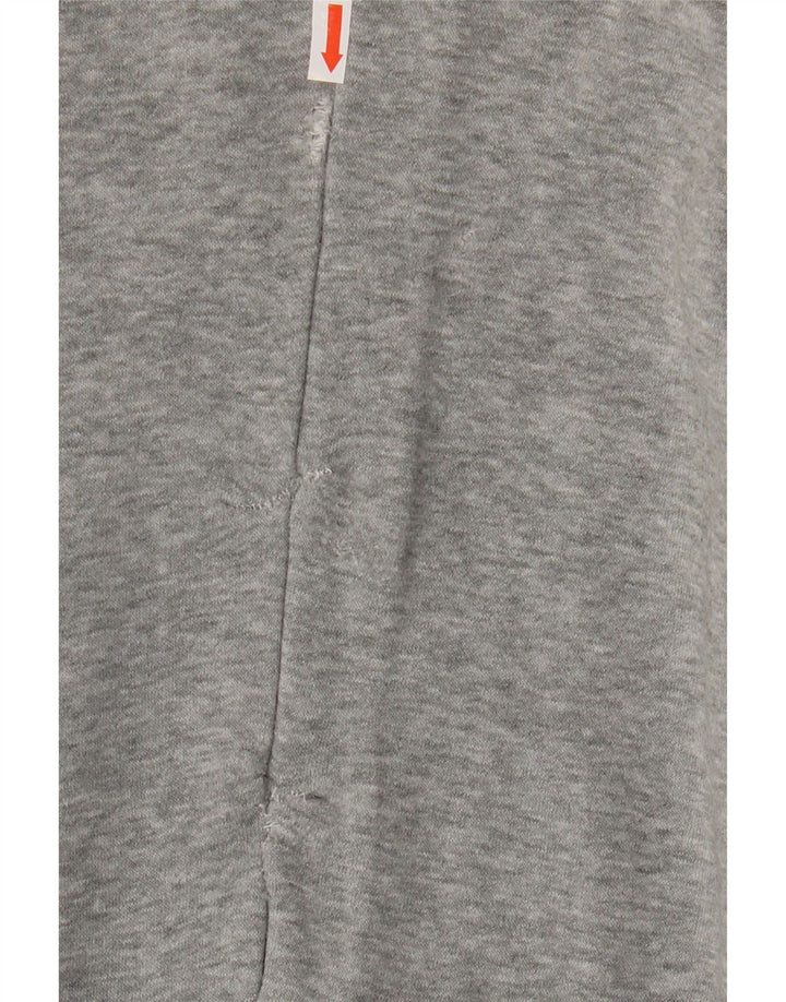 NIKE Mens Tracksuit Trousers Joggers Large  Grey Cotton