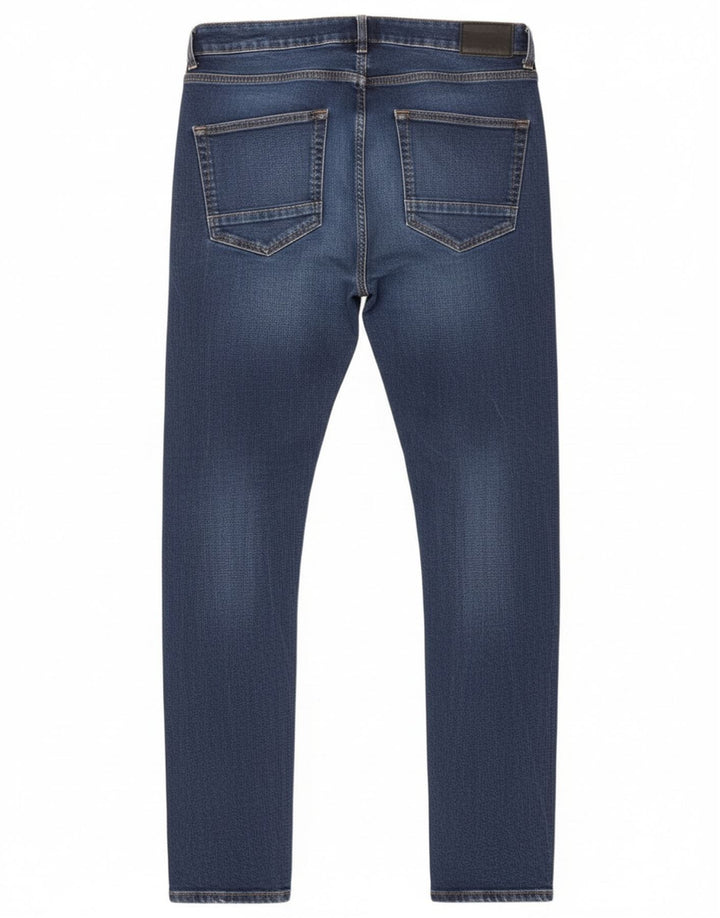 Męskie jeansy Bench Skinny W34 L34 Niebieskie bawełniane