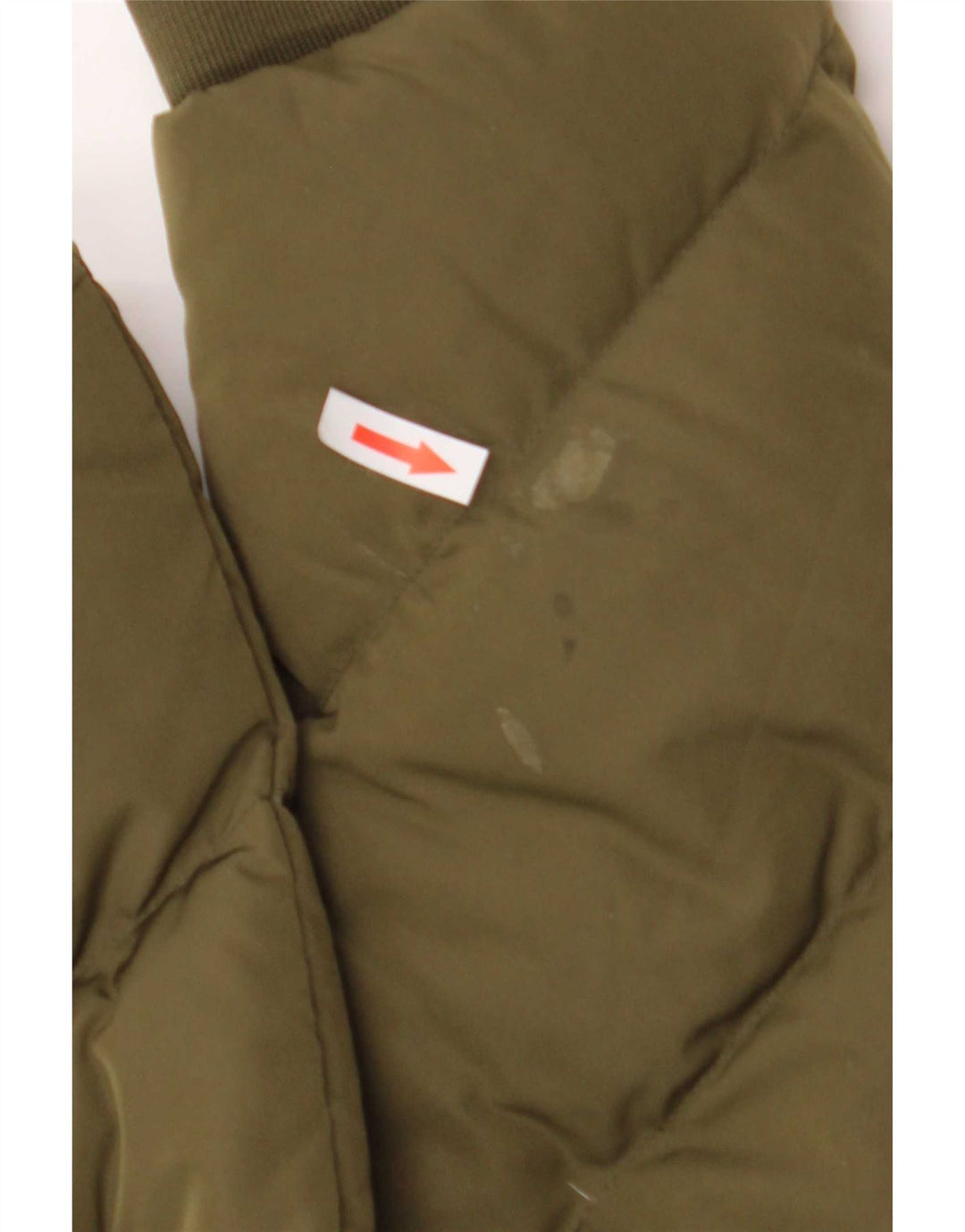 Damska wyściełana kurtka Guess Graphic UK 12, średni khaki, poliester
