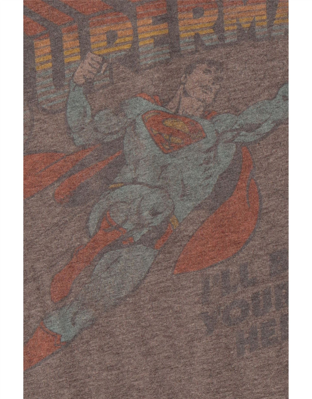 Męski T-shirt z grafiką ABERCROMBIE & FITCH Top, średnioszary, bawełniany