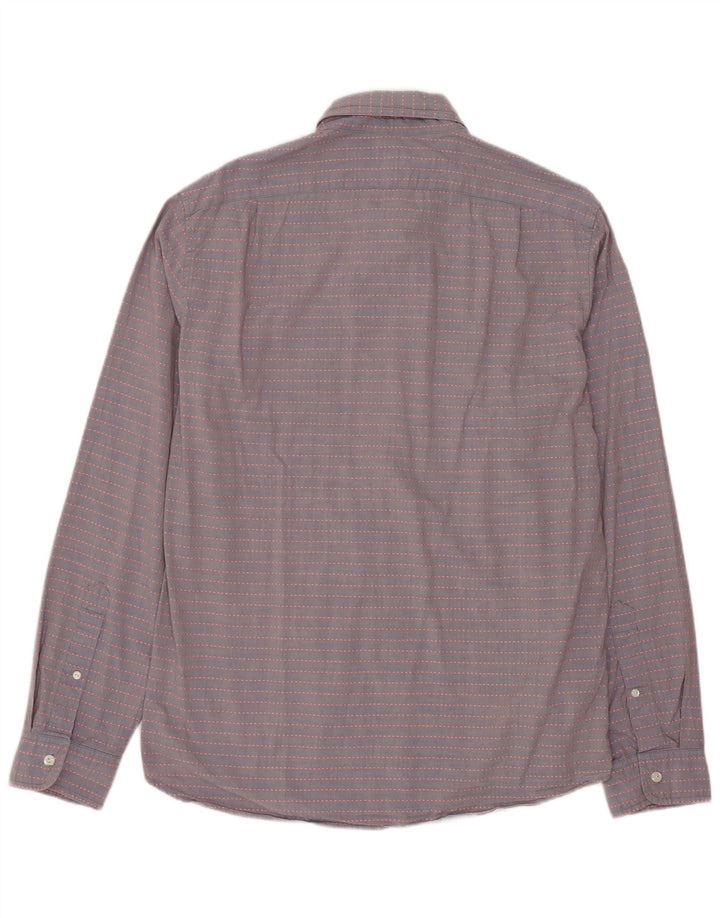 J. CREW Męska koszula slim fit, bawełniana w średnie szare paski