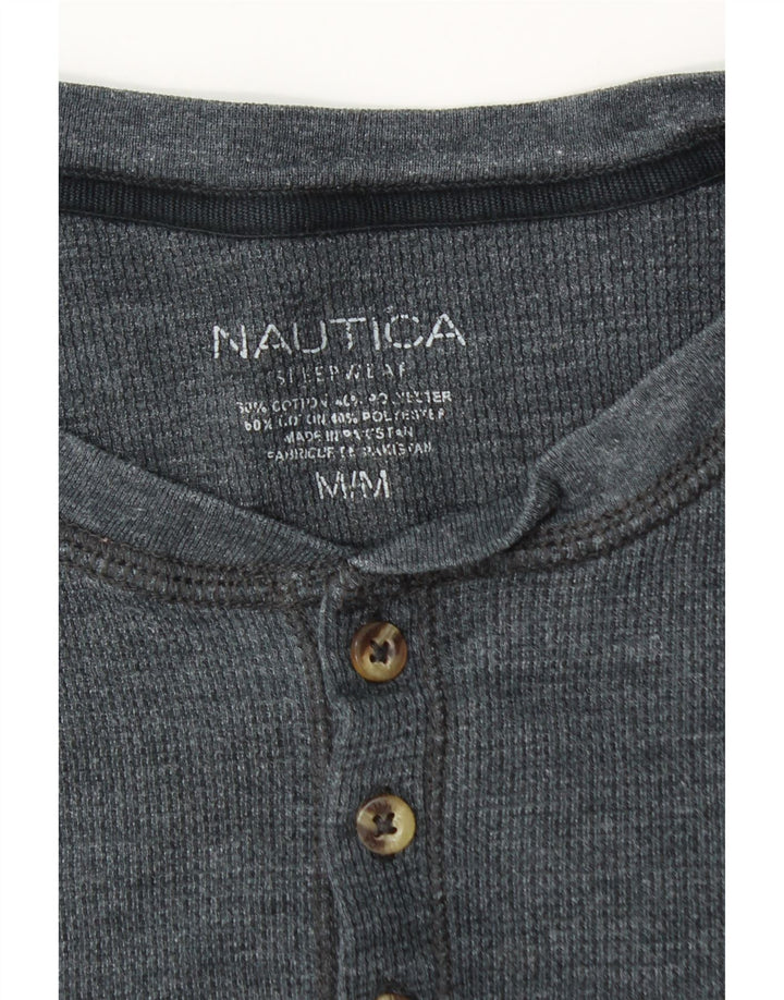 T-shirt męski Nautica, średni, granatowy, bawełniany