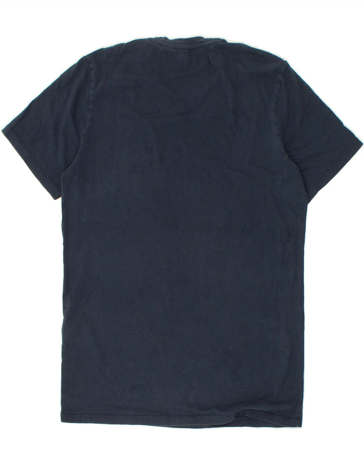 LEVI'S Mens Graphic T-Shirt Top Small Navy Blue Cotton Vintage Levi's and Second-Hand Levi's from Messina Hembry 