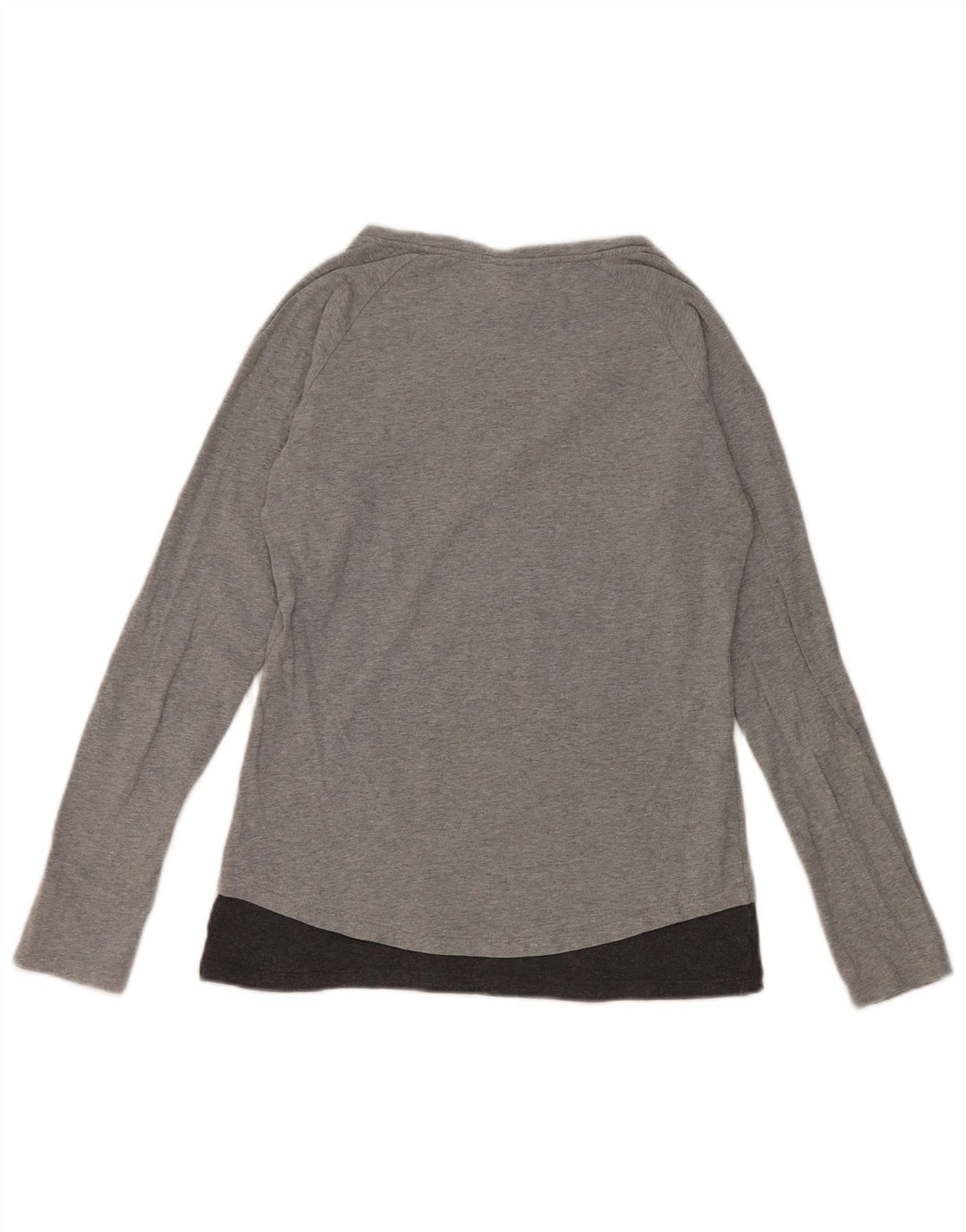 Damska koszulka Champion Heritage Fit Graphic Top z długim rękawem UK 12 Medium Grey