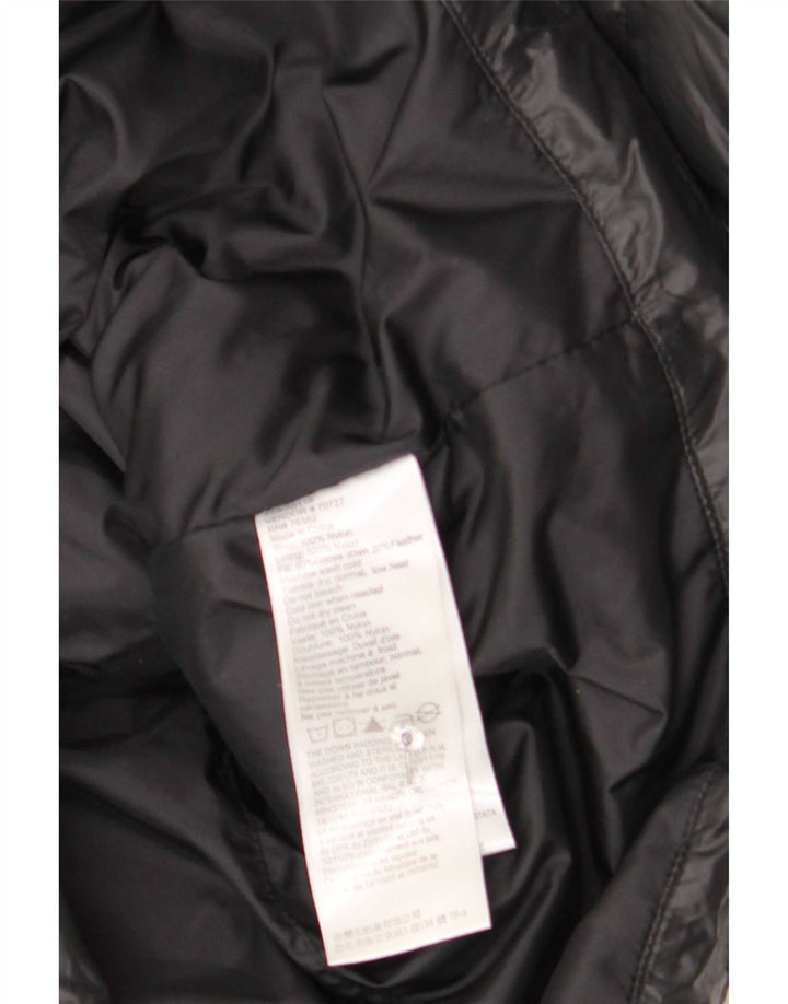 Damska wyściełana kurtka z kapturem Timberland UK 14 Średni czarny nylon