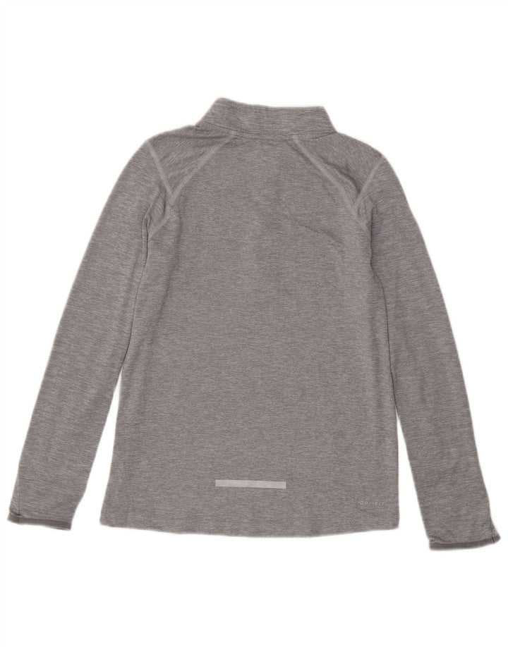 Chłopięcy dres Nike Dri Fit z pulowerem 10-11 lat, średnioszary, nakrapiany