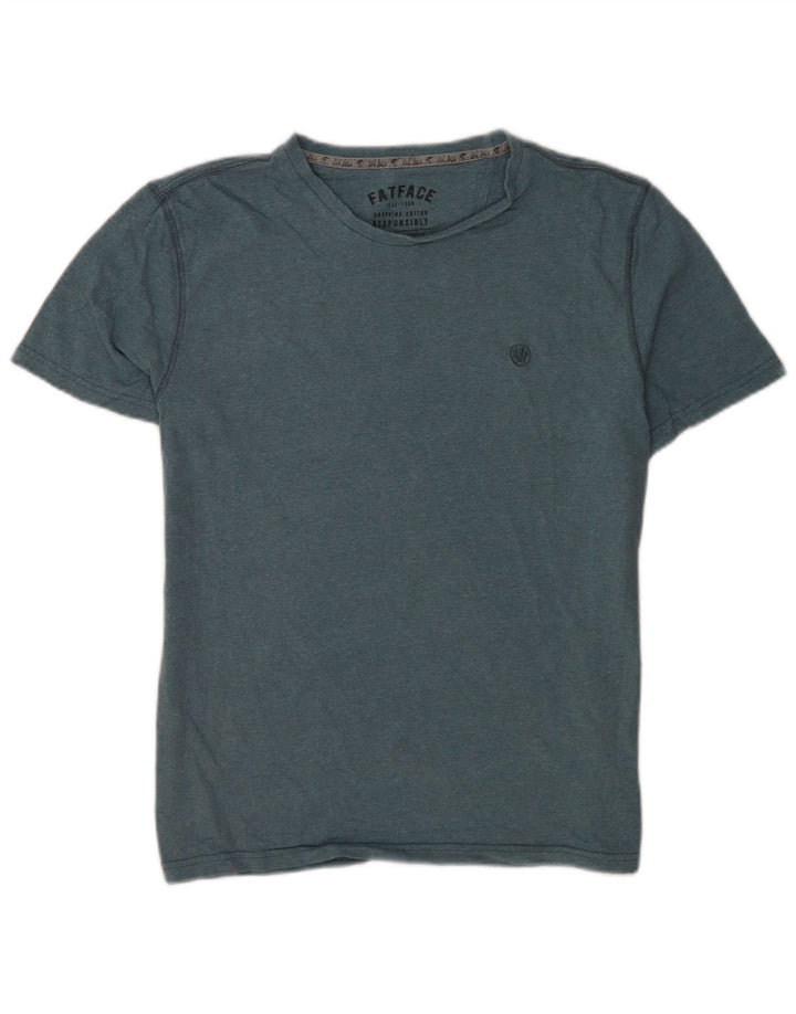 T-shirt męski Fat Face, duży, zielony, bawełniany
