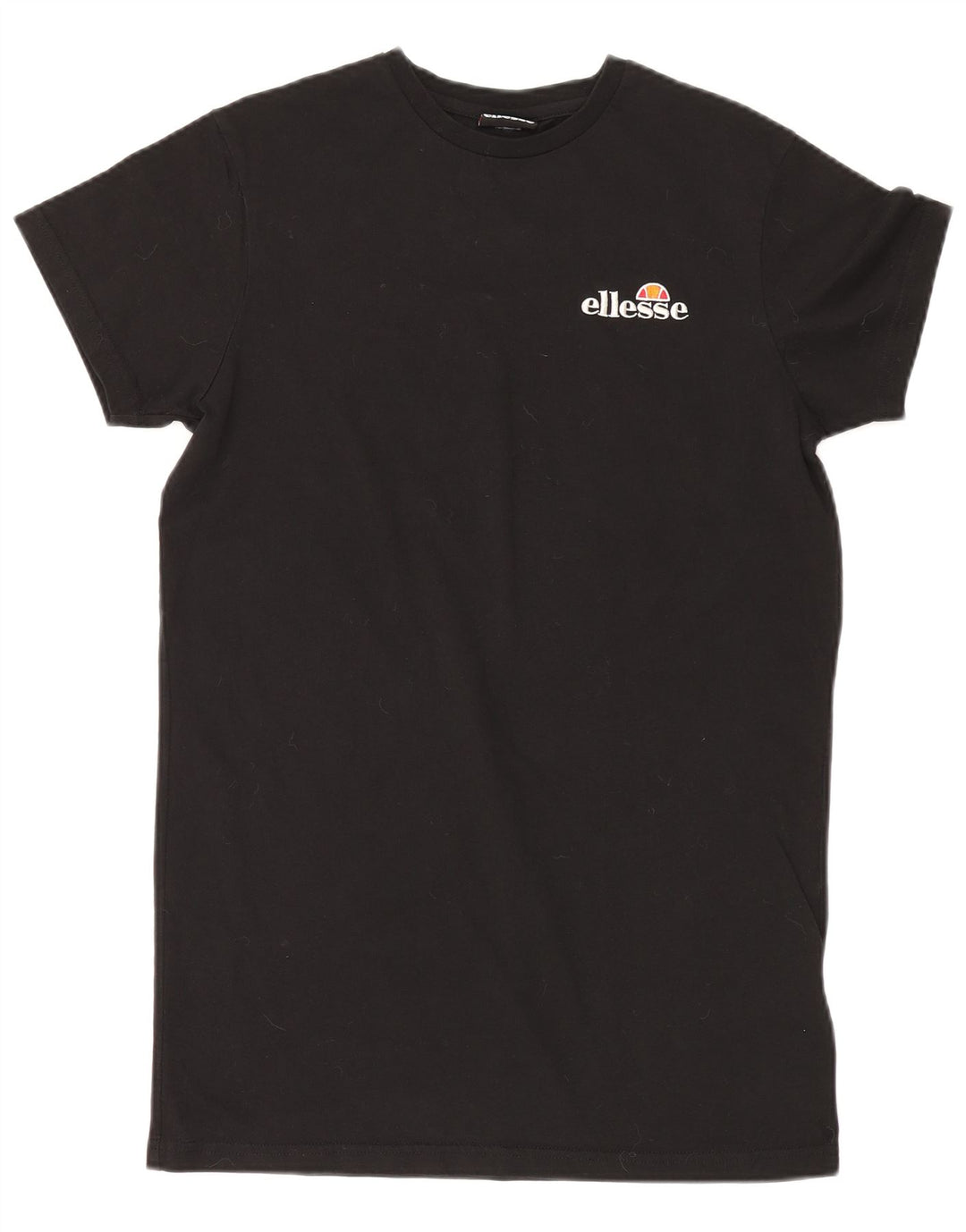 ELLESSE Mens T-Shirt Top Small Black Cotton
