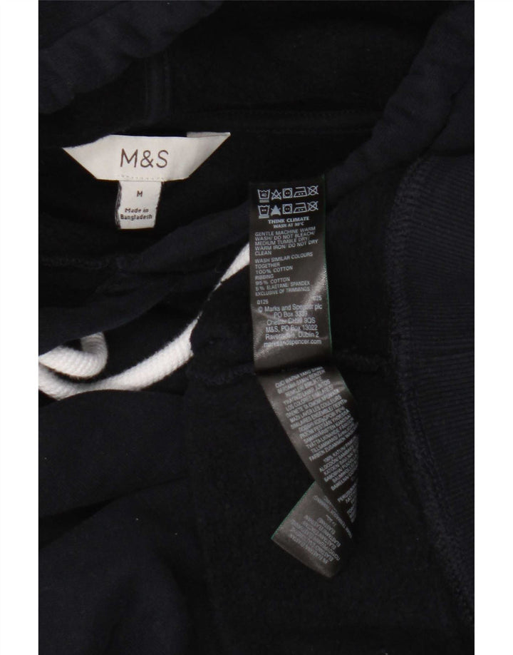 Marks & Spencer Damski sweter oversize z kapturem UK 14, średni granatowy