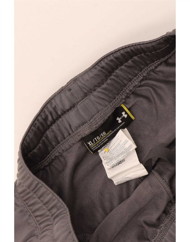 Męskie spodnie dresowe Under Armour XL, szare, poliestrowe