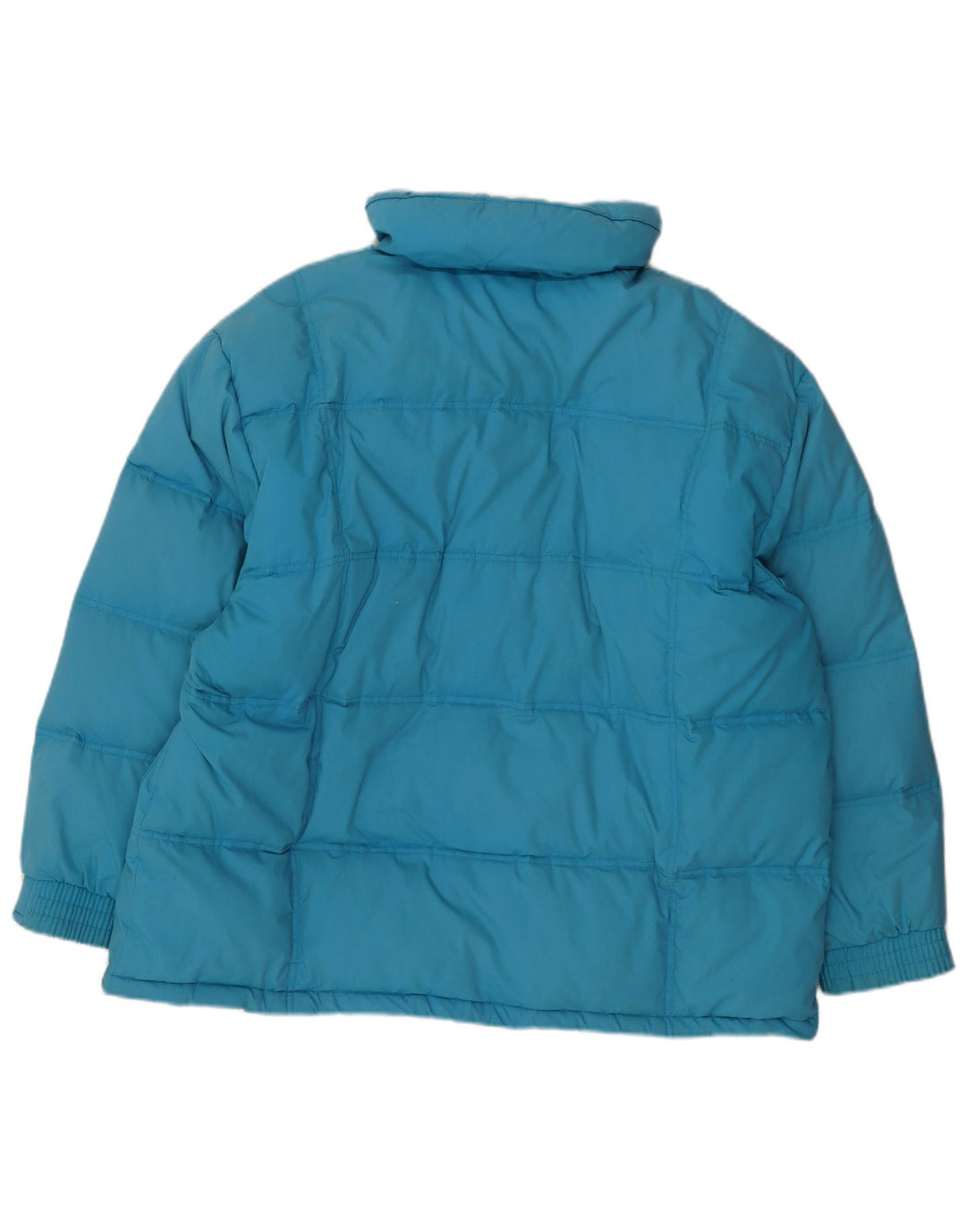 Damska kurtka z kapturem, oversize, wyściełana Elho UK 18 XL, niebieska
