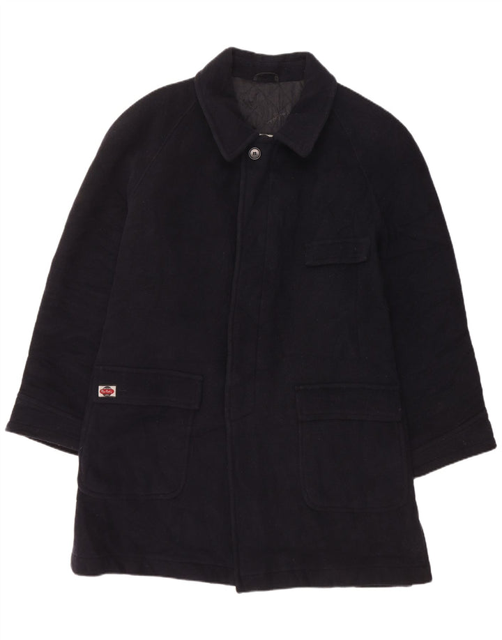 PIERRE CARDIN Płaszcz męski UK 40, duży, granatowy, kaszmirowy