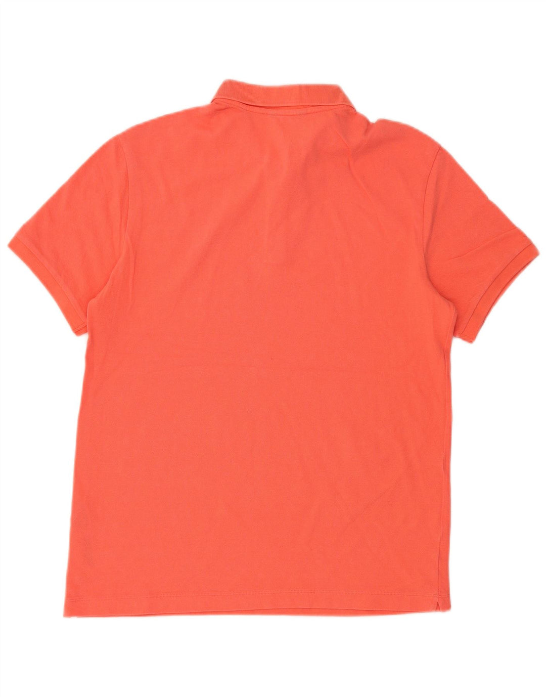 Męska koszulka polo Massimo Dutti, średnia, pomarańczowa, bawełniana