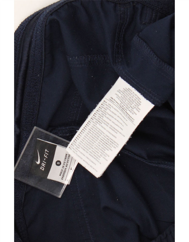 Męskie spodenki sportowe Nike Dri Fit, małe, granatowe, poliestrowe