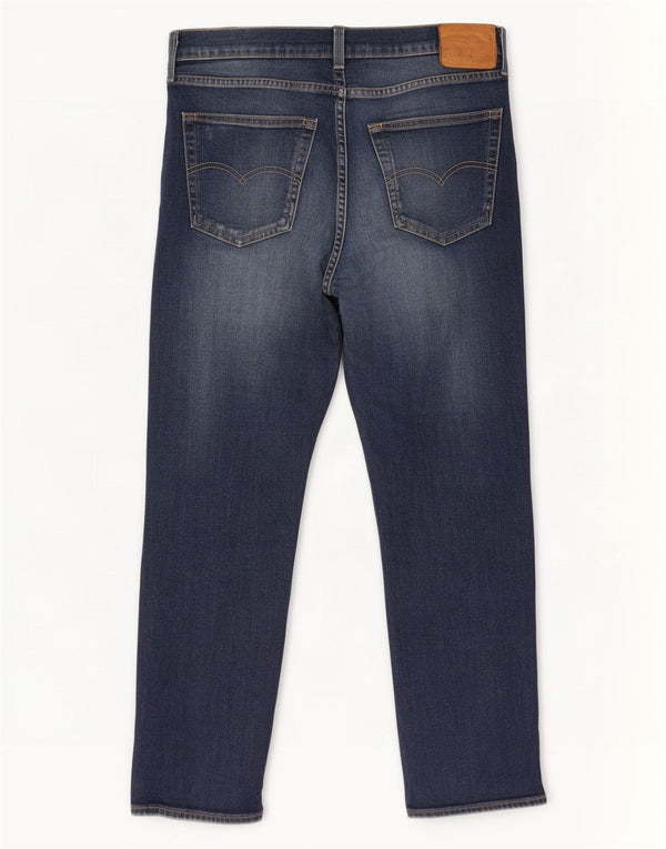 Męskie jeansy Levi's 505 Straight W34 L30 Niebieskie bawełniane