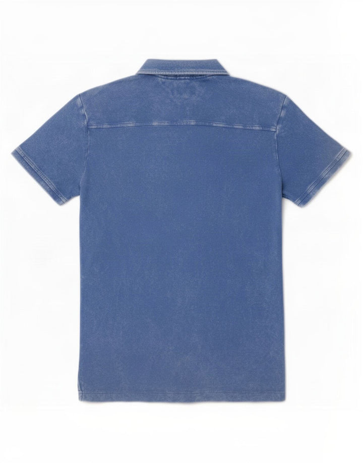 Męska koszulka polo Tommy Hilfiger w kolorze średnioniebieskim, bawełniana