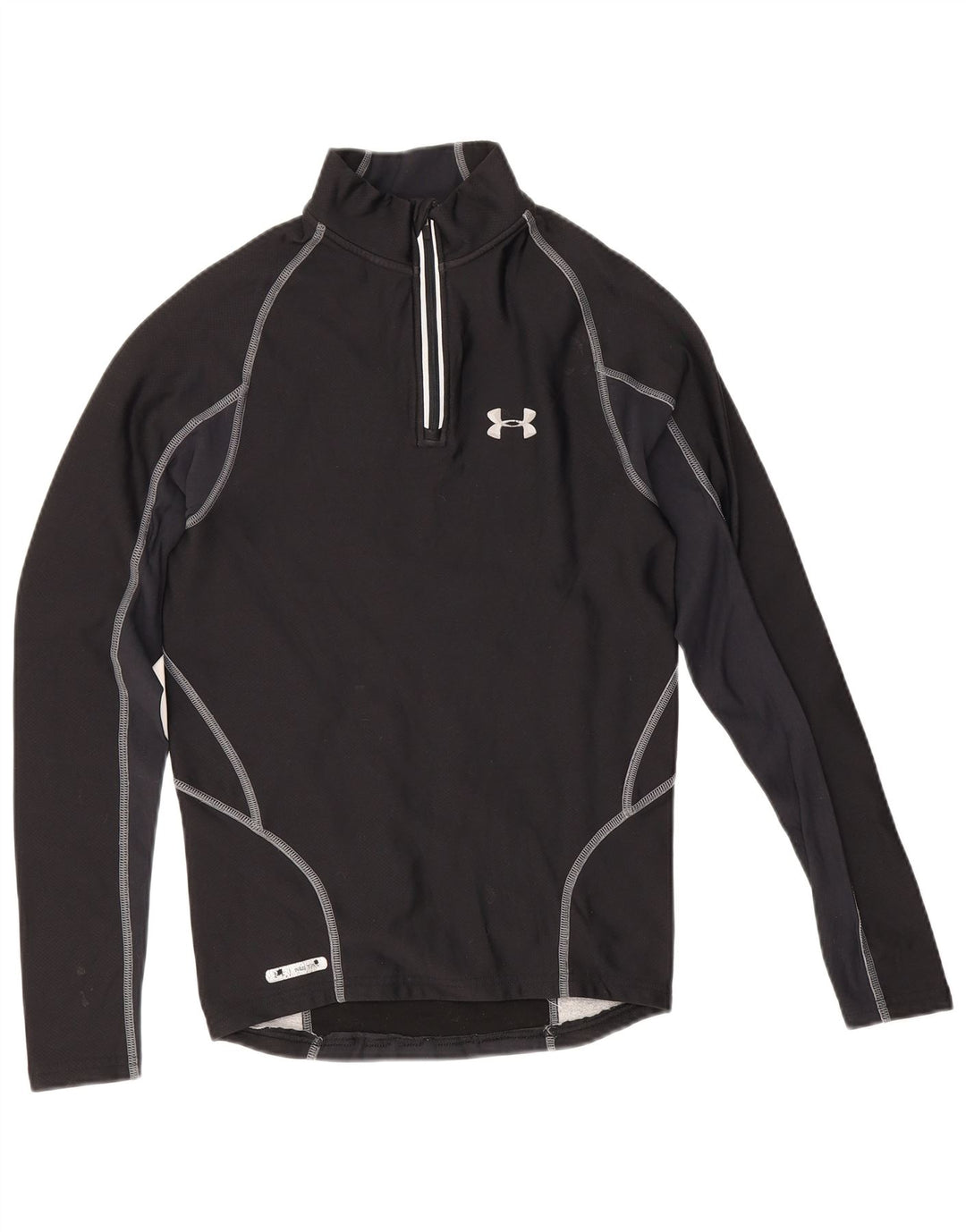 Męski dres Under Armour Cold Gear z graficznym pulowerem, średni czarny
