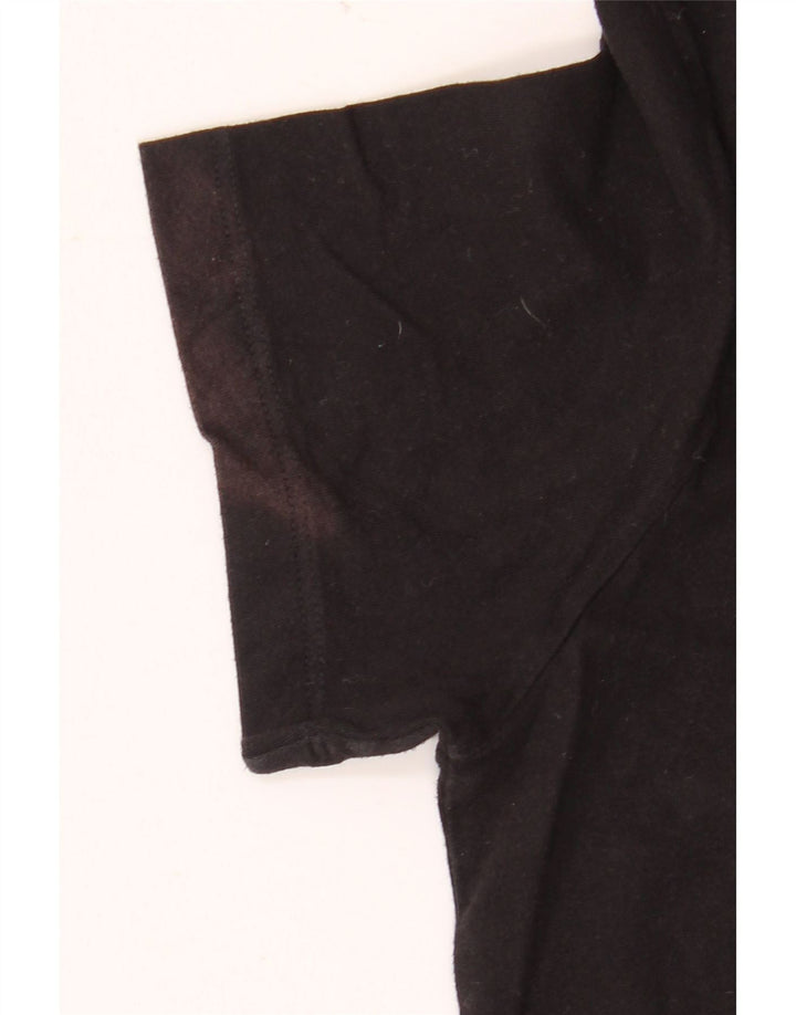 Damska koszulka graficzna Trussardi Jeans Top UK 14 Medium Black