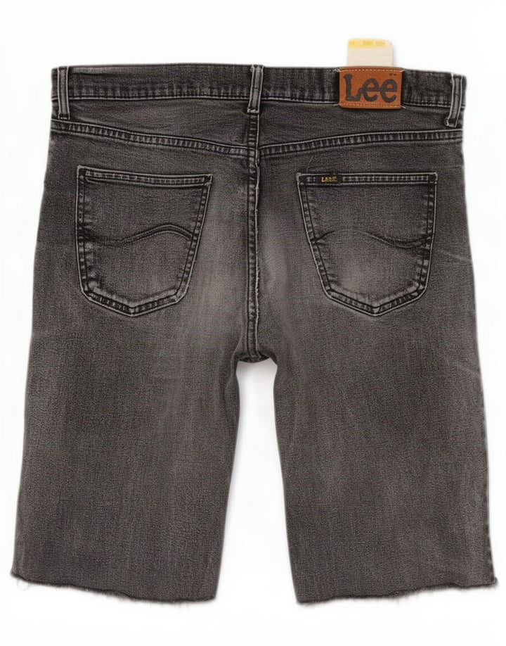 Męskie spodenki jeansowe Lee Brooklyn W36, duże, szare, bawełniane