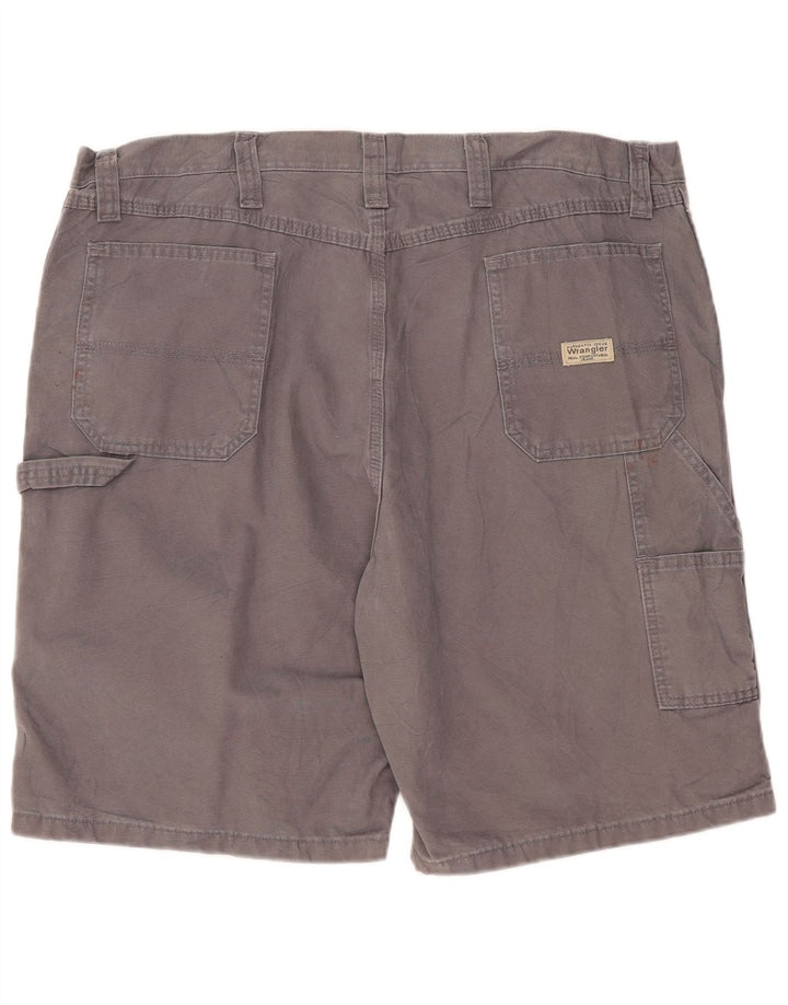 Męskie spodenki cargo Wrangler W42 2XL Szara bawełna