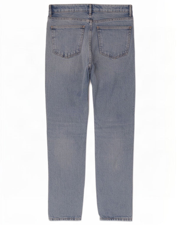 Damskie jeansy Zara w trudnej sytuacji EU 40 Medium W30 L28 Niebieskie