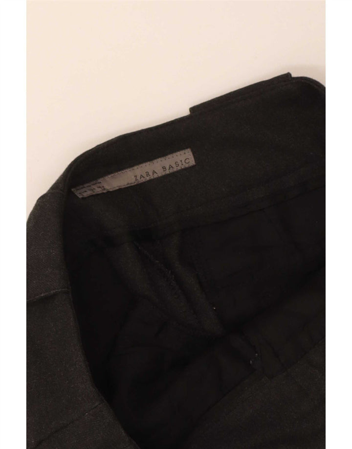 Spodnie damskie Zara Pegged Chino małe W26 L28 szare