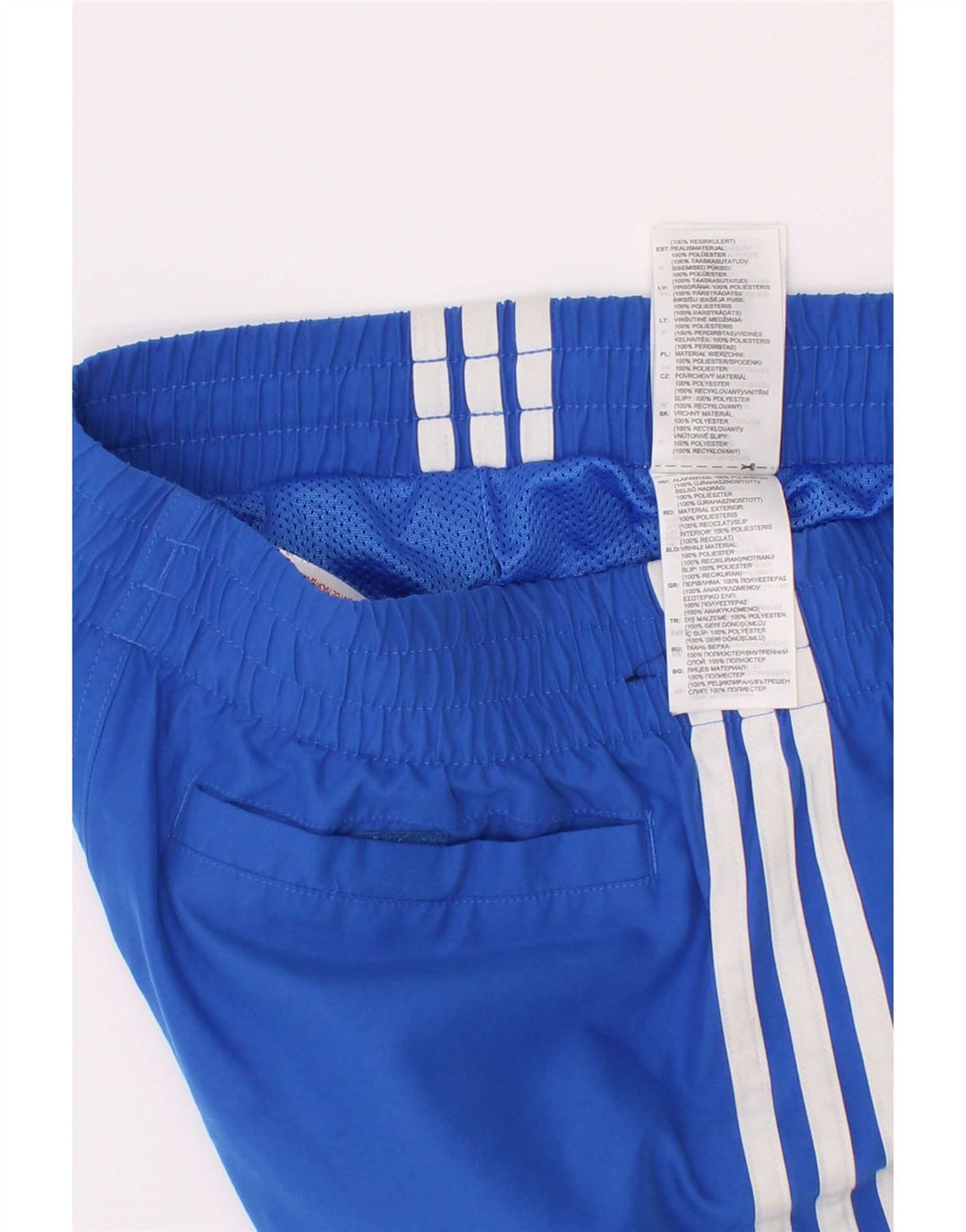 Chłopięce spodenki kąpielowe Adidas 12-13 lat Niebieski poliester
