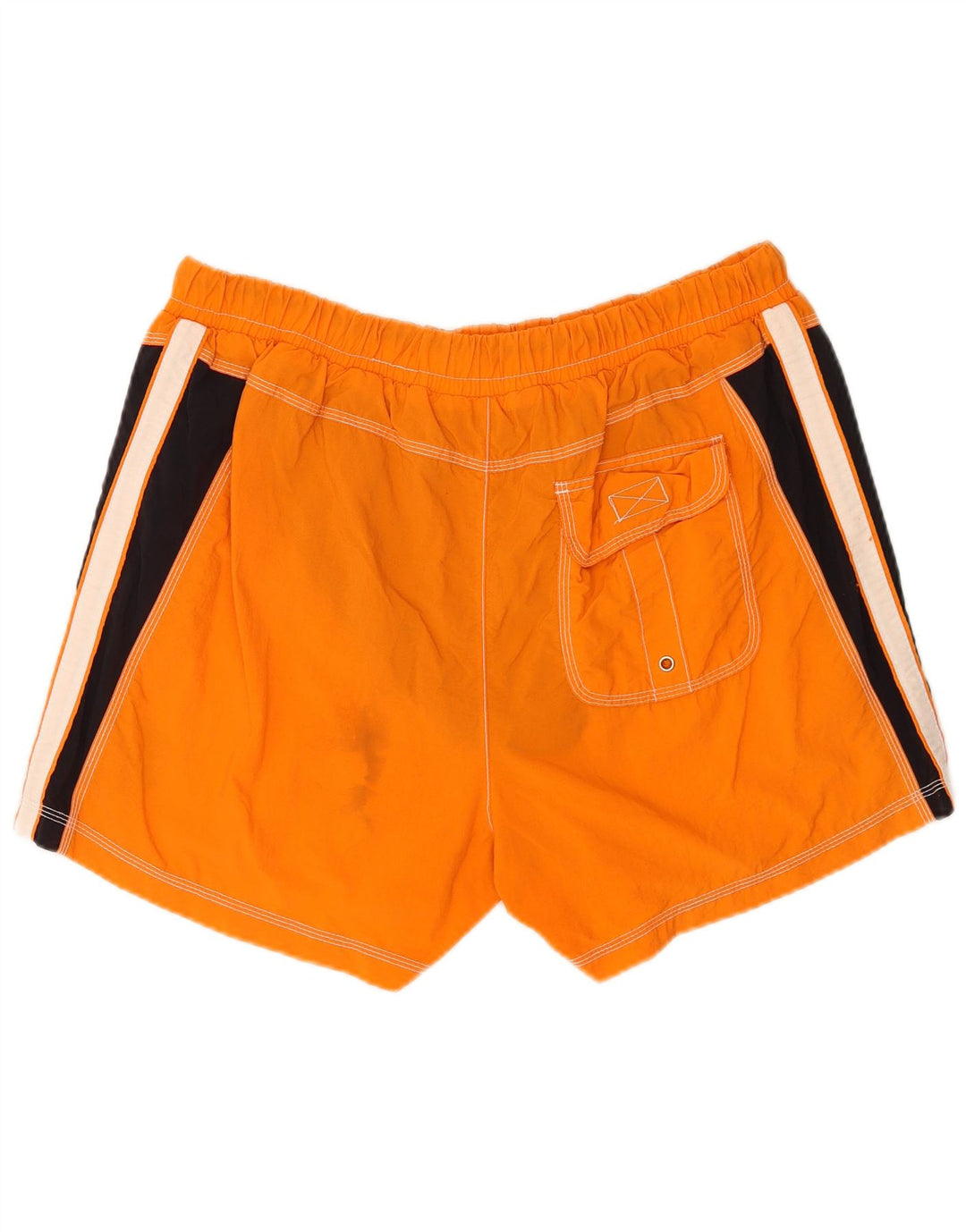 Męskie spodenki kąpielowe Diadora 2XL Pomarańczowy poliamid z blokami kolorów