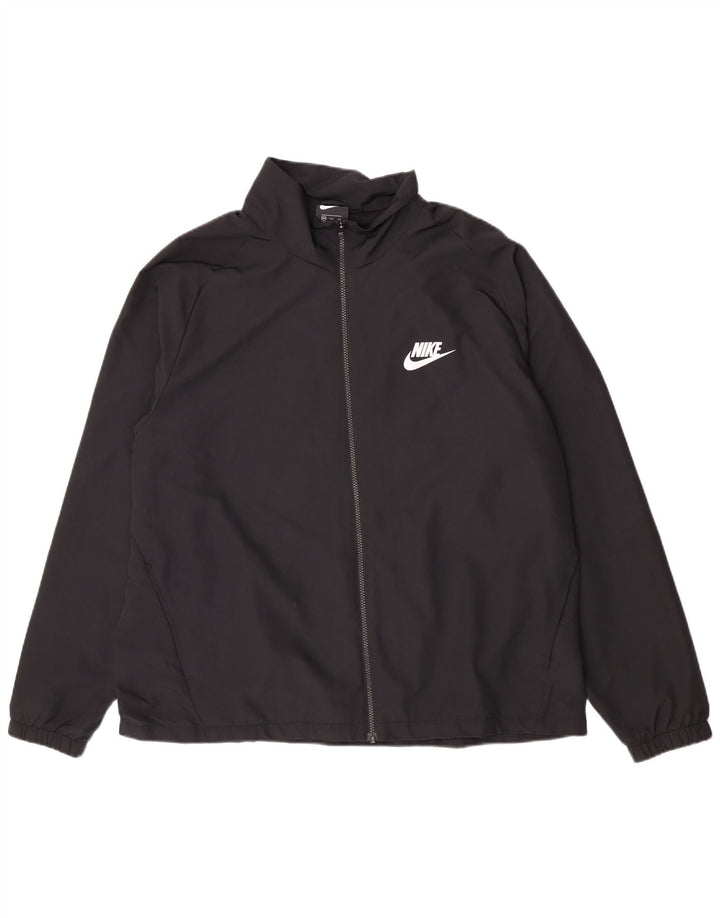 Męska kurtka dresowa Nike 2XL, czarna, poliestrowa