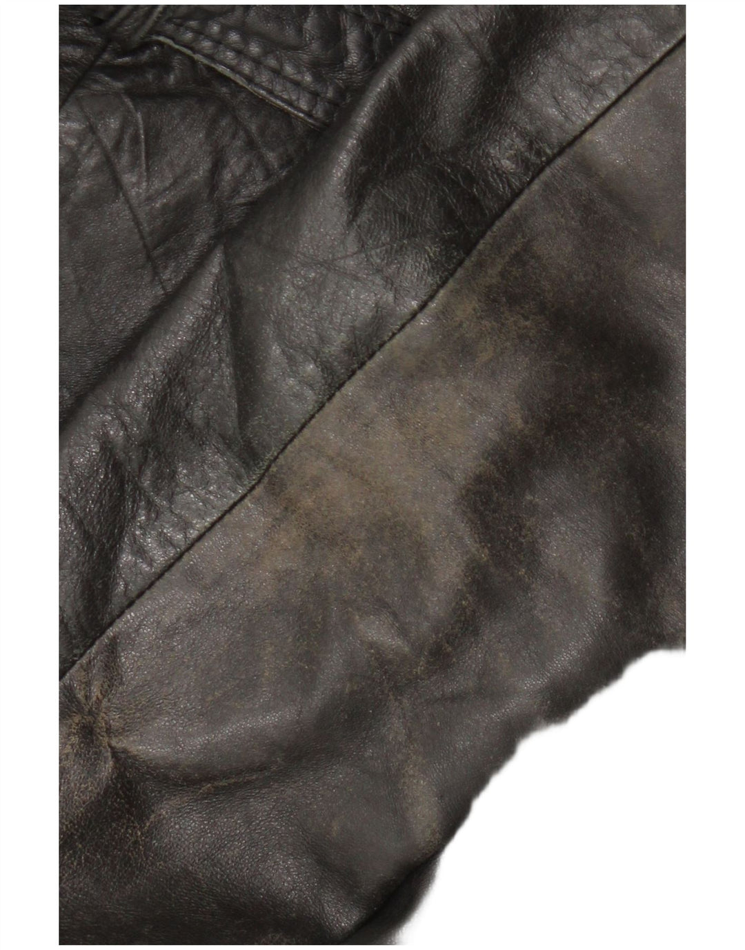 Vintage damska kurtka skórzana IT 50 XL czarna skóra