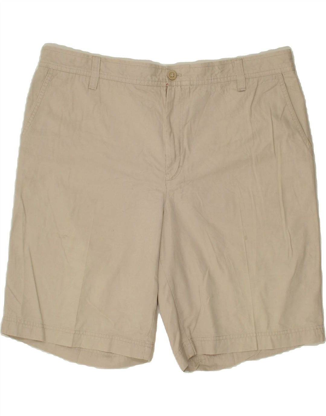 IZOD Mens Chino Shorts  W40  XL Beige Cotton Vintage Izod and Second-Hand Izod from Messina Hembry 