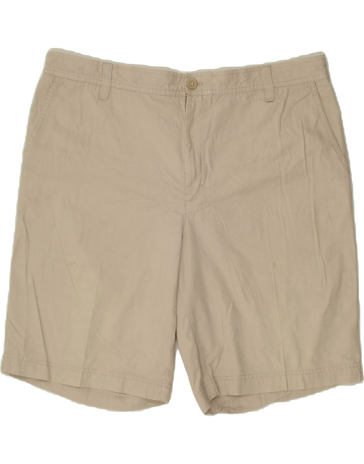 IZOD Mens Chino Shorts  W40  XL Beige Cotton Vintage Izod and Second-Hand Izod from Messina Hembry 