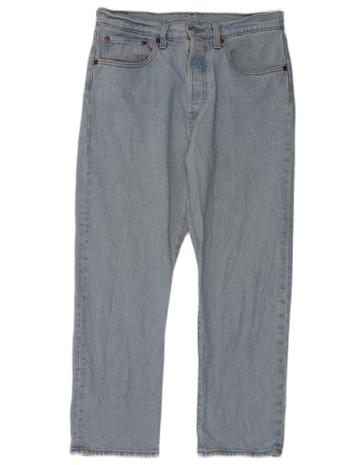 Męskie jeansy Levi's 501 Straight W30 L26 Niebieskie bawełniane
