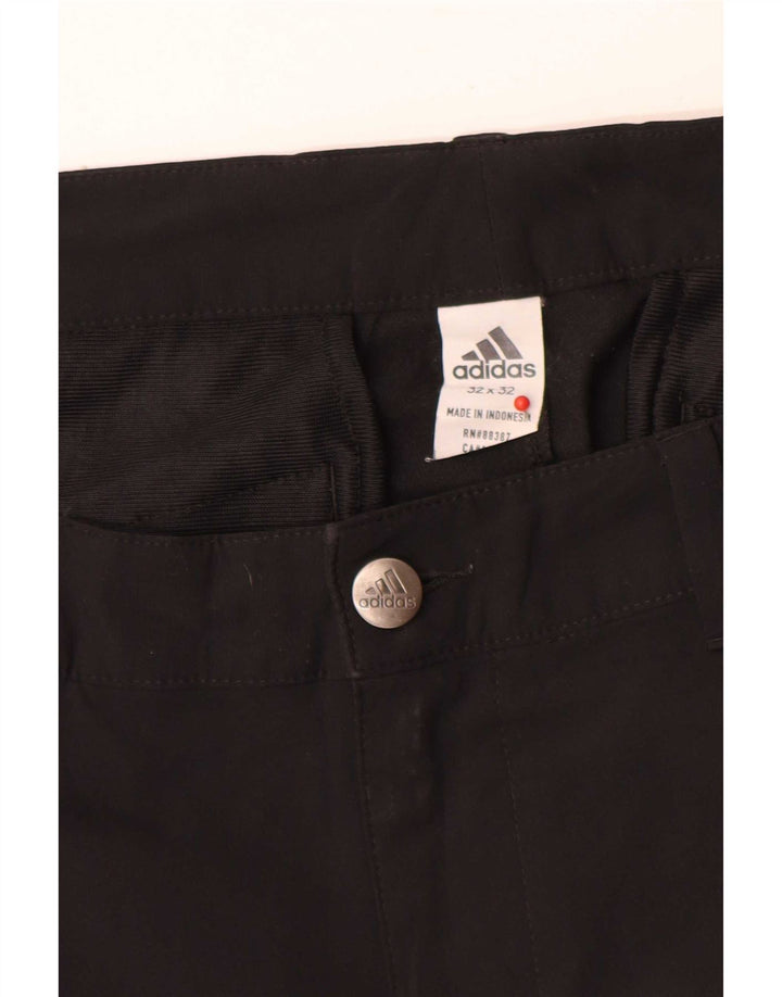 Spodnie damskie Adidas Slim Chino W32 L32 Czarny poliester