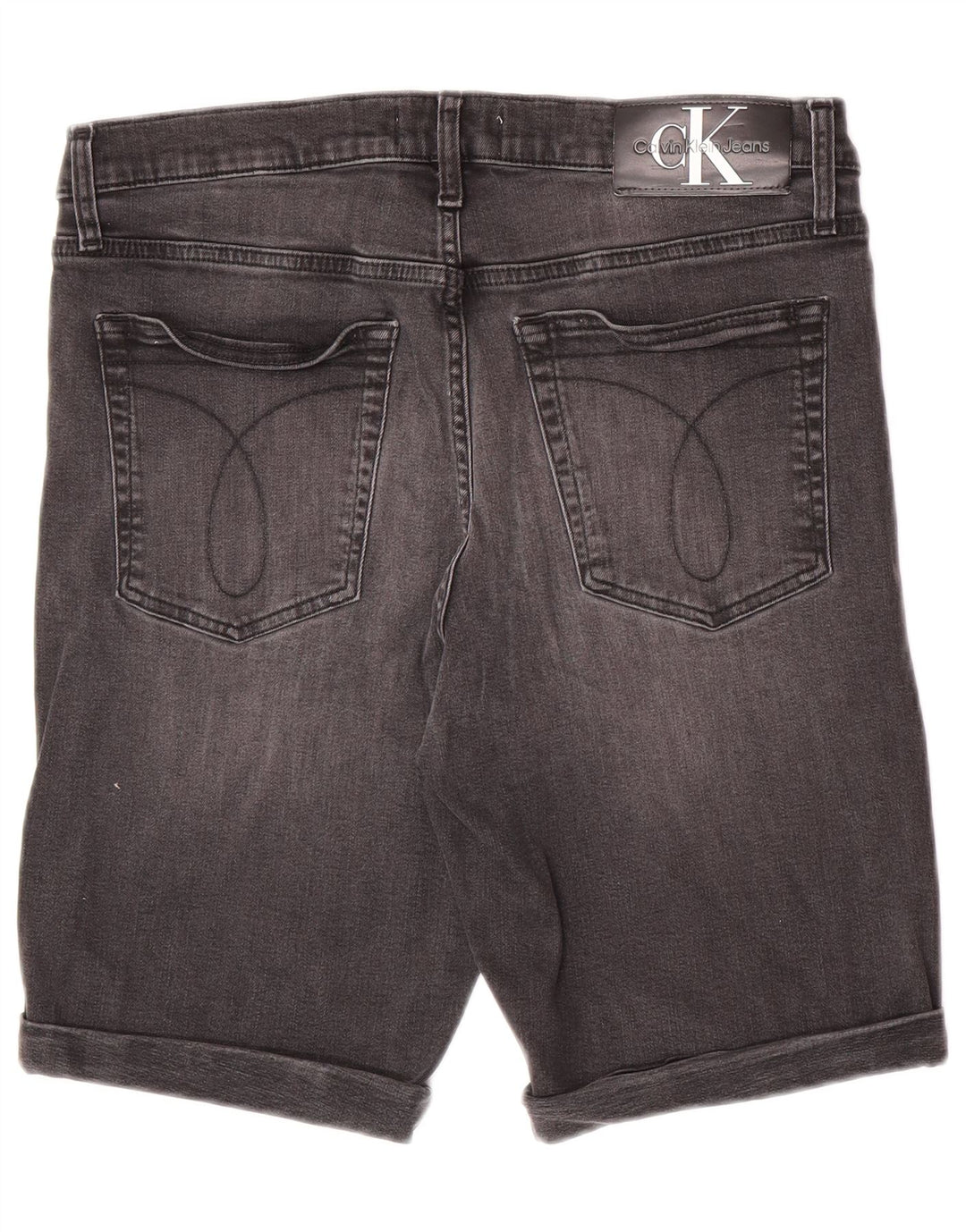 Męskie spodenki jeansowe Calvin Klein W33 Średnioszare, bawełniane